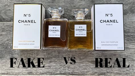 chanel no 5 real vs fake